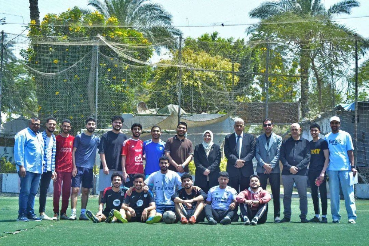 In Support of Student Activities: College Dean Inaugurates the Dean&rsquo;s Cup Football Tournament