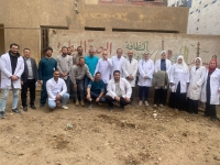 Faculty of Veterinary Medicine Organizes a Veterinary Convoy to Qarnafil Village, Al-Qanater Al-Khayriya District&nbsp;