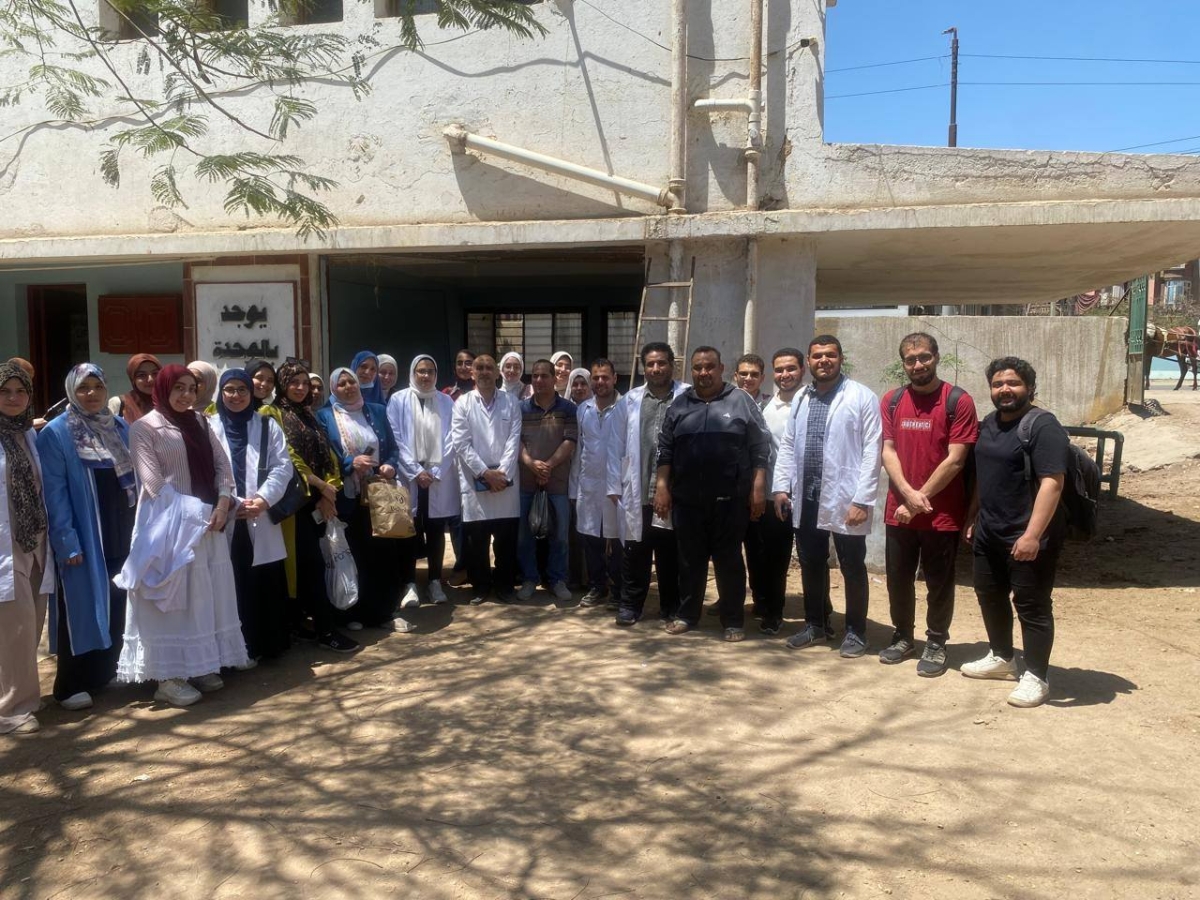 Faculty of Veterinary Medicine Organizes a Free Veterinary Convoy in Sheblanga Village, Benha Center