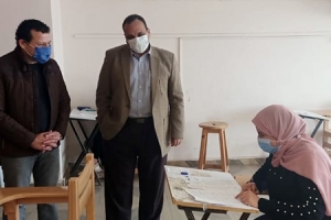 Prof. Tamer Samir inspects the First Semester Exams at Faculties of Computer & Artificial Intelligence and Applied Arts.