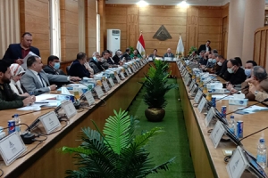 The University President Orders to Complete the Academic Edifices in the Faculties While Presiding over the University's Council